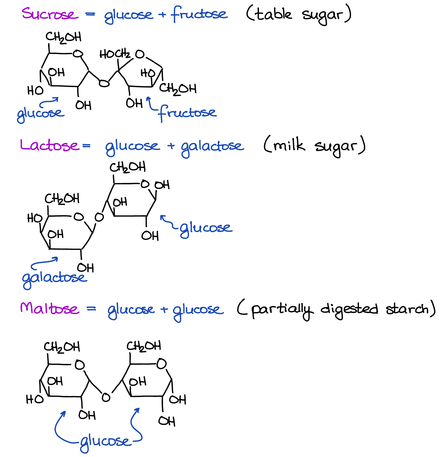 disaccharides